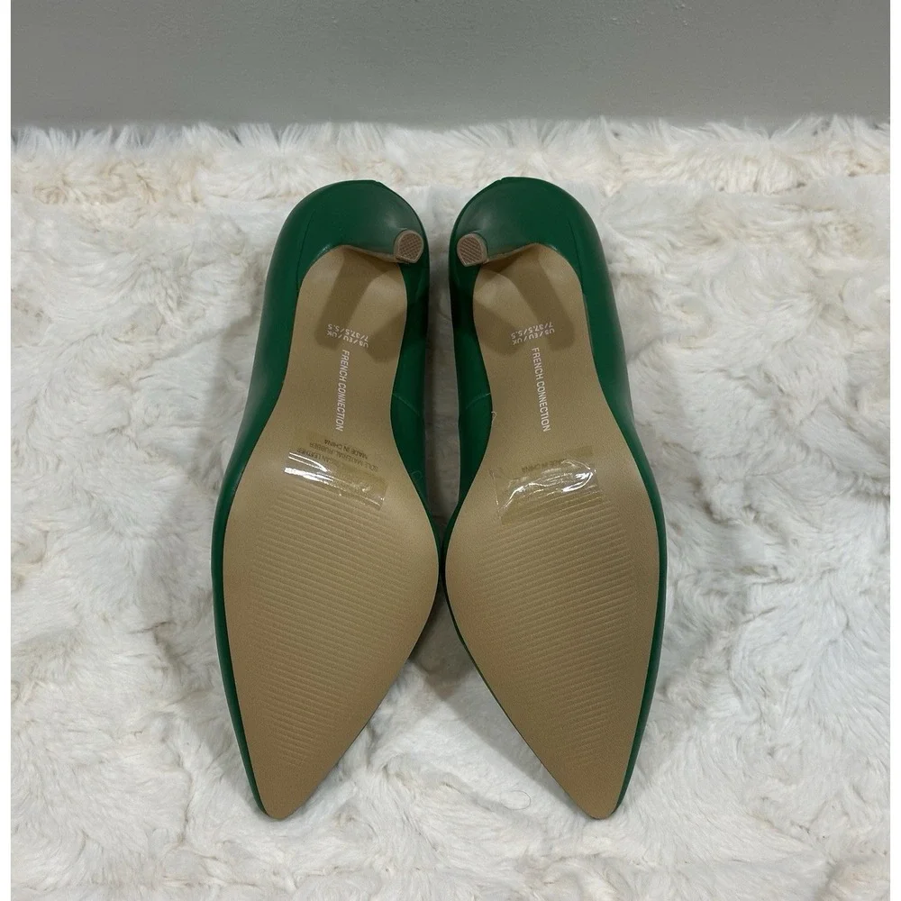 French Connection Womens Sierra Pointed Toe Comfortable Pumps‎ Green Size 7 NWB - Picture 8 of 11